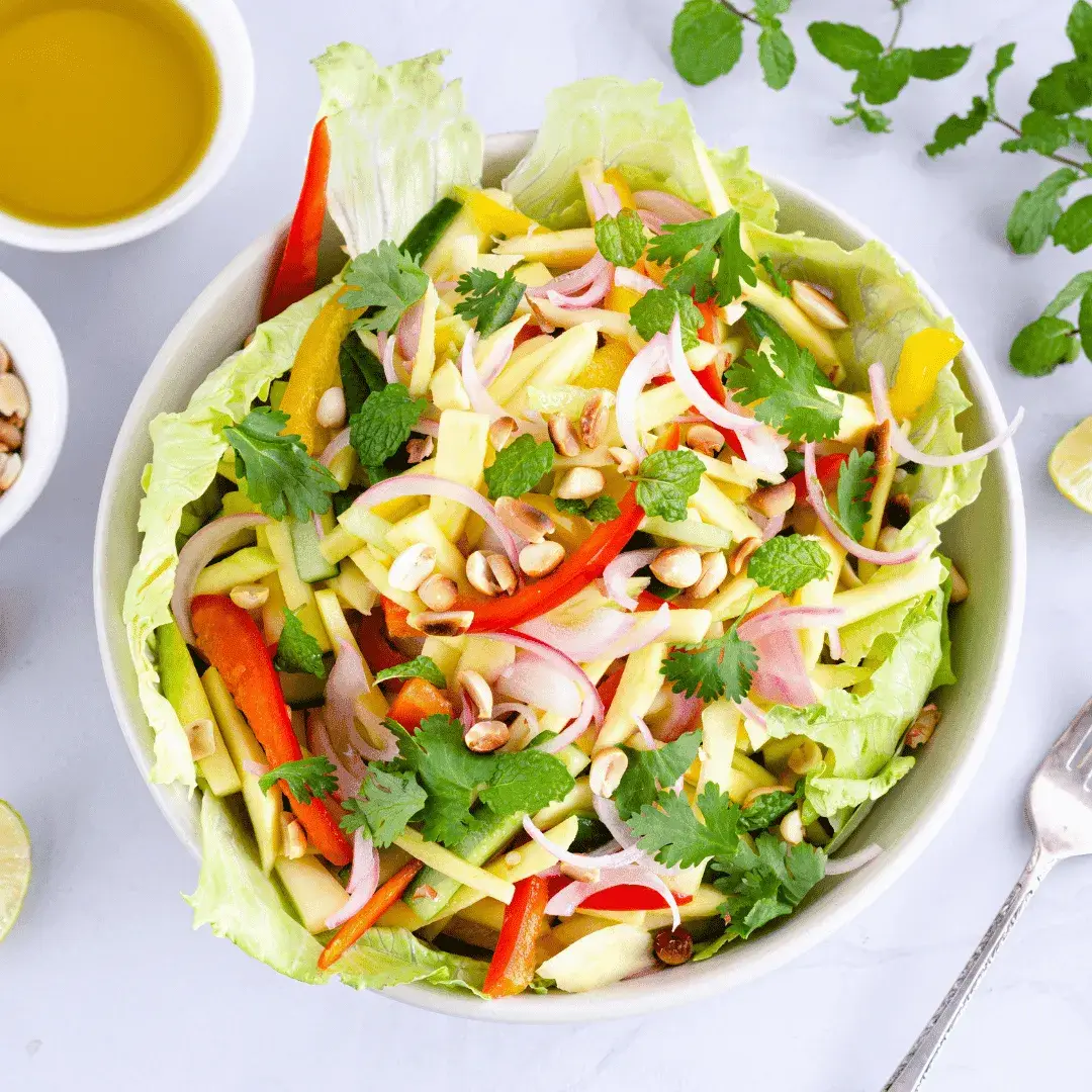 Corn & Raw Mango Salad